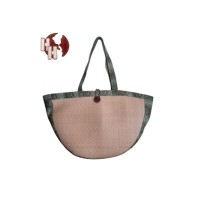 TROPICAL UNIQUE STRAW HANDMADE  BAG ( IT IS NOT PAPER STRAW BAG )made in Viet Nam